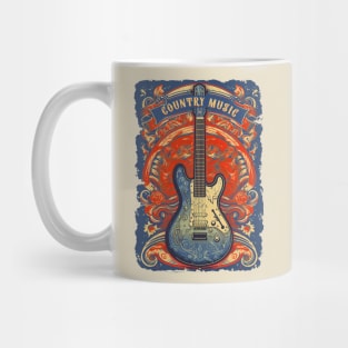Vintage Country Music Mug